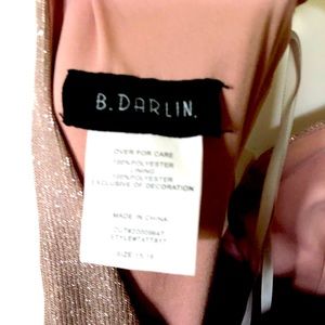 Cocktail dress, brand new, sparkly soft pink